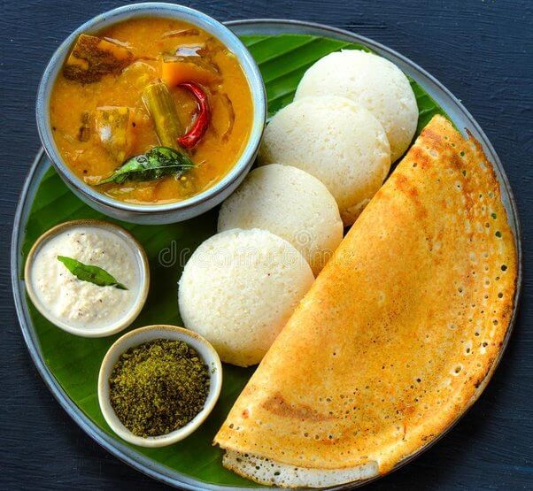 origin of idli and dosa